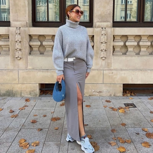 Zara asymmetrical waist maxi skirt - Picture 11 of 17